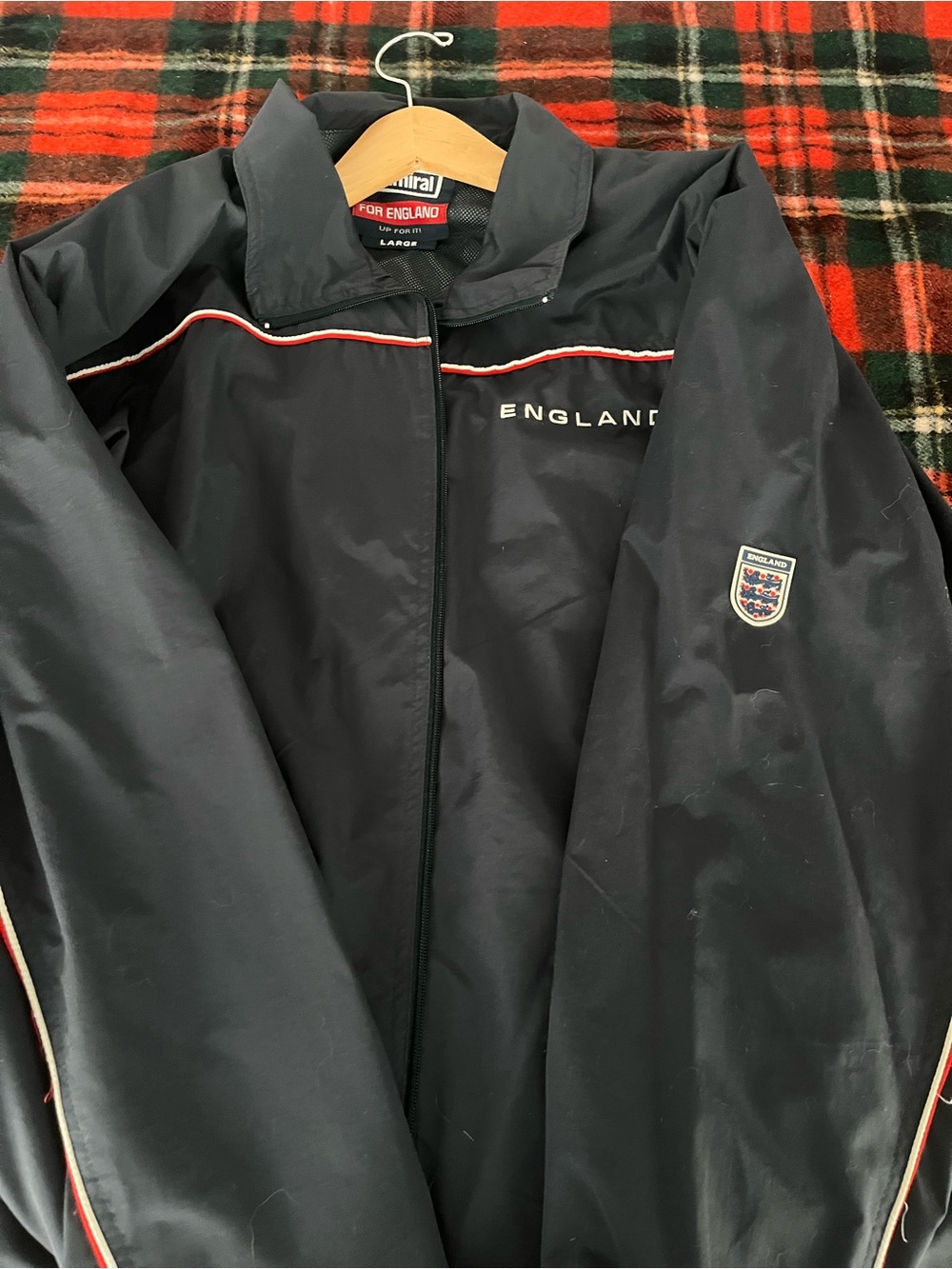 England Performance Track Jacket - Navy